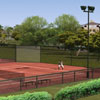 Basket, tennis and volley fields